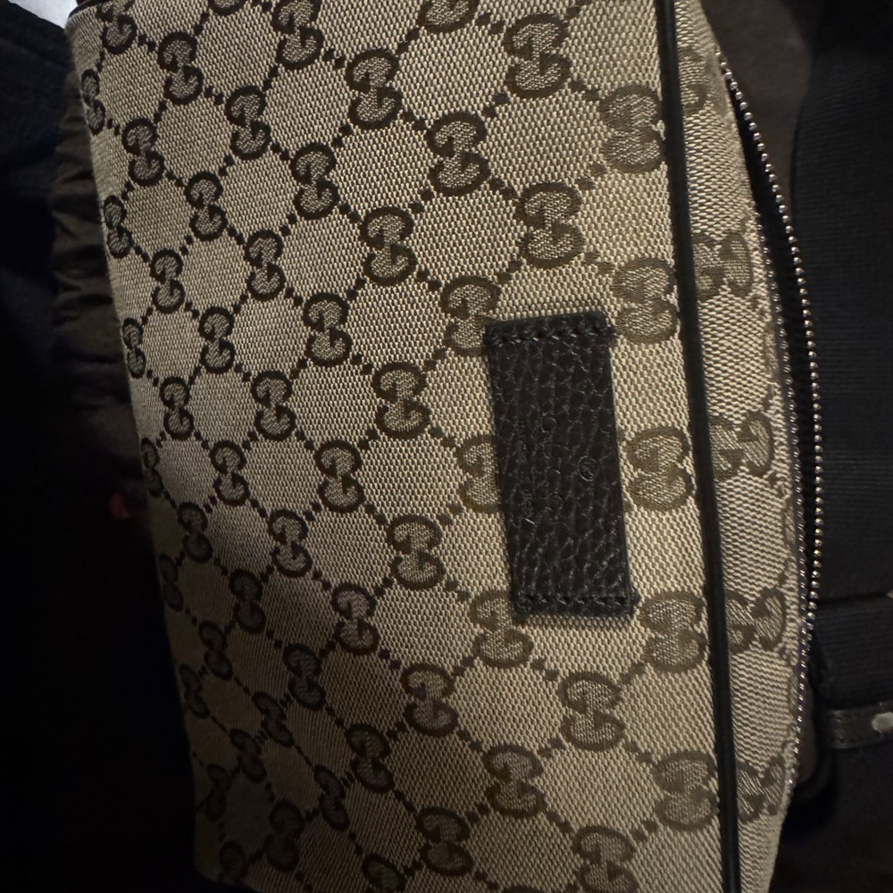 Gucci Beige and Brown Fanny pack